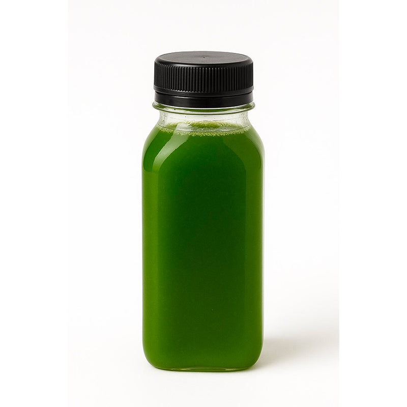 Jus detox pomme, poire et épinards frais
